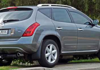 Instalacja gazowa - Pokrowiec na koło zapasowe Nissan Murano I